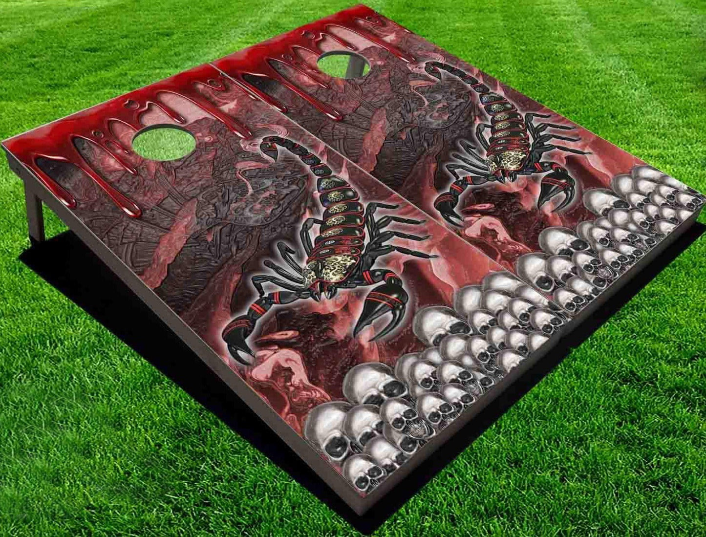 Scorpion Sting Cornhole Board