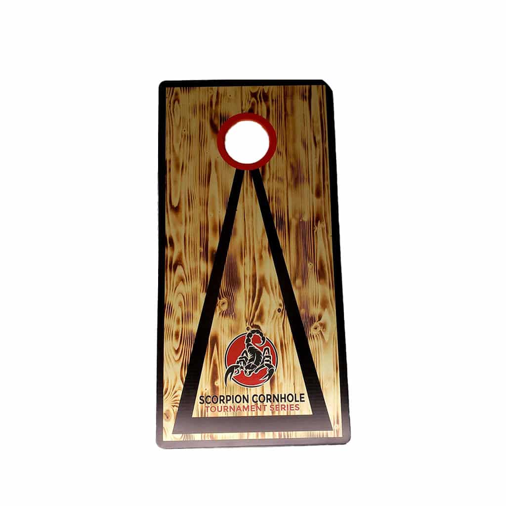 Scorpion Cornhole Tournament Series Cornhole Board