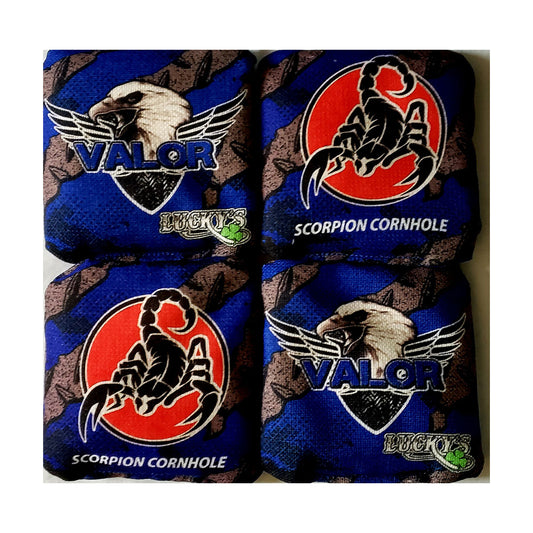 Blue Lucky's Scorpion Valor Bag Set