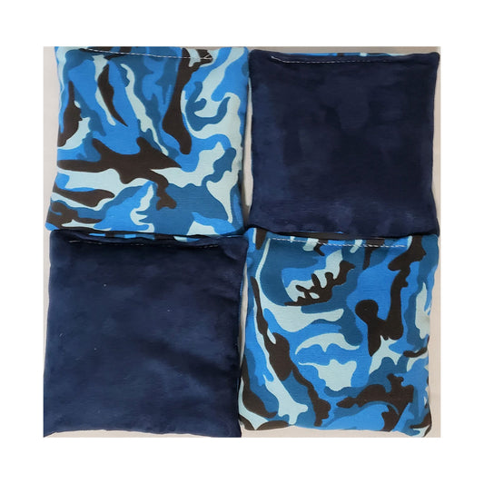 Blue Camo Bag Set