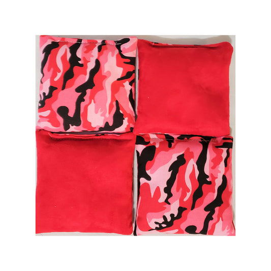 Red Camo Bag Set