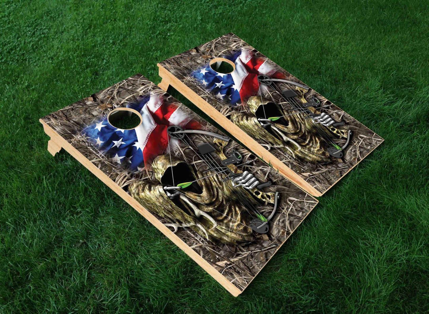 Ghost Hunter Cornhole Board