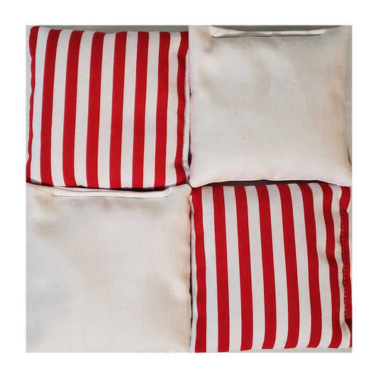 Stripes Slip and Stick Cornhole Bag Set